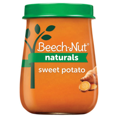 Beech-Nut Naturals Sweet Potato Baby Food, Stage 1, 4 Months+, 4 oz