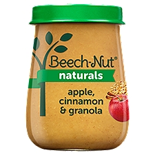 Beech-Nut Naturals Apple, Cinnamon & Granola Stage 2 6 Months+, Baby Food, 4 Ounce