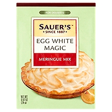 Sauer's Meringue Mix, Egg White Magic, 0.88 Ounce