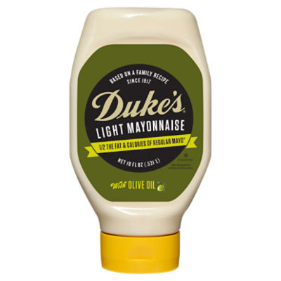 Duke's Light Mayonnaise with Olive Oil, 18 fl oz