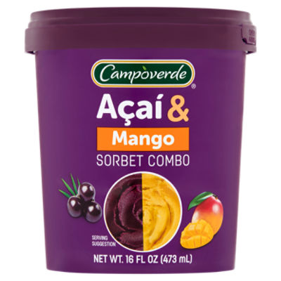 Campoverde Açaí & Mango Sorbet Combo, 16 fl oz