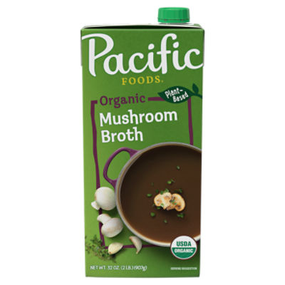 Pacific Foods Organic Mushroom Broth, 32 oz Fairway