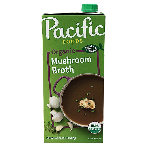 Pacific Foods Organic Mushroom Broth, 32 oz