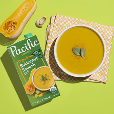 Pacific Foods Organic Butternut Squash Soup, Plant Based,, 47% OFF