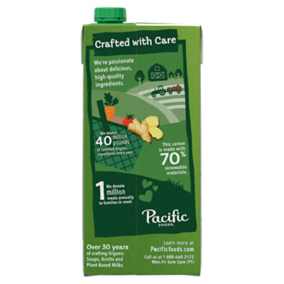 Pacific Foods Organic Cashew Carrot Ginger Soup, 32 Oz, 53% OFF