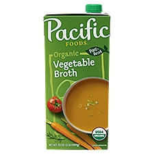 Pacific Foods Organic Vegetable Broth, 32 fl oz