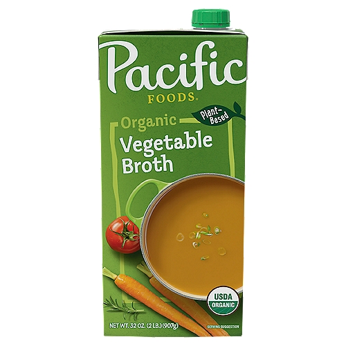 Pacific Foods Organic Vegetable Broth, 32 fl oz