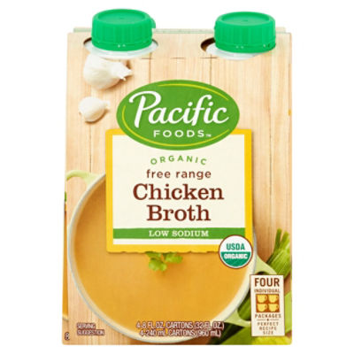 Organic Low Sodium Chicken Broth - Pacific Foods