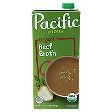 Pacific Foods Organic Beef Broth, 32 Fluid ounce