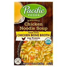 Pacific Foods Organic Chicken Noodle Soup, 17 oz