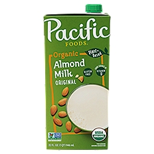 Pacific Foods Organic Original Almond Plant-Based Beverage, 32 fl oz