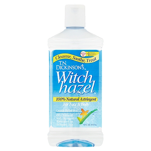 T.N. Dickinson's Witch Hazel 100% Natural Astringent, 16 fl oz