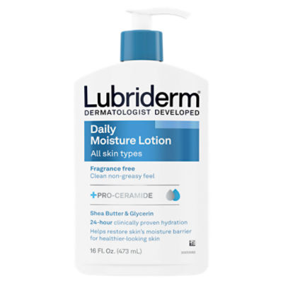 Lubriderm Daily Moisture Lotion, 16 fl oz, 16 Fluid ounce