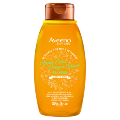 Aveeno Apple Cider Vinegar Blend Shampoo, 12 fl oz