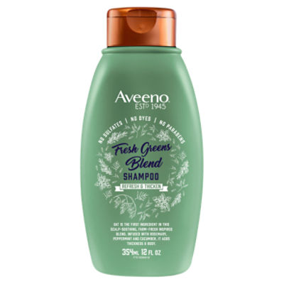 Aveeno Fresh Greens Blend Shampoo, 12 fl oz, 12 Fluid ounce