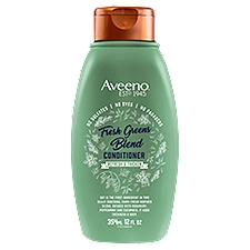 Aveeno Conditioner, Refresh & Thicken Fresh Greens Blend, 12 Fluid ounce