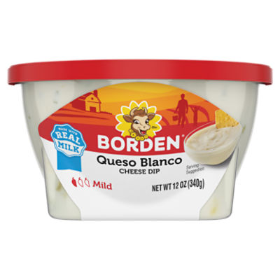 Borden Queso Blanco Cheese Dip, 12 oz
