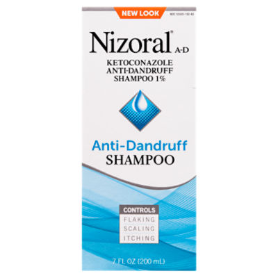 markedsføring dæk spørge NIZORAL A-D ANTI-DANDRUFF SHAMPOO 7 OZ