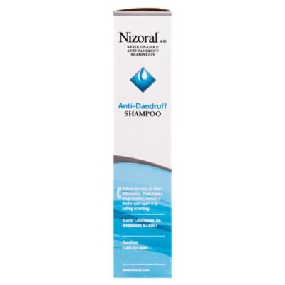 markedsføring dæk spørge NIZORAL A-D ANTI-DANDRUFF SHAMPOO 7 OZ