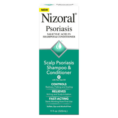 Nizoral Scalp Psoriasis Shampoo & Conditioner, 11 fl oz