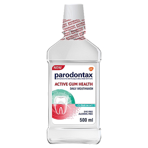Parodontax Active Gum Health Mouthwash - 16.9 Fl Oz