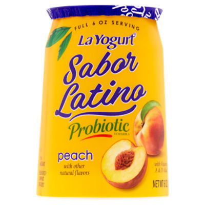 Peach Probiotic Yogurt