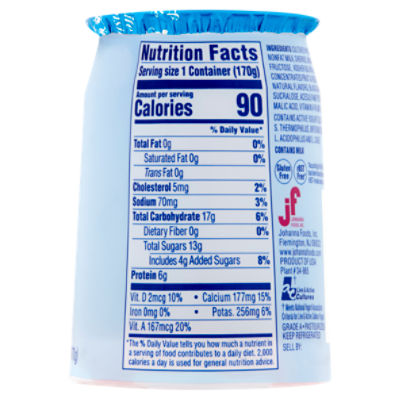 La Yogurt Probiotic Nutrition Facts Blog Dandk