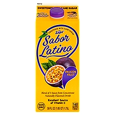 Ssips Sabor Latino Naturally Flavored Drink, Passion Fruit, 59 Fluid ounce