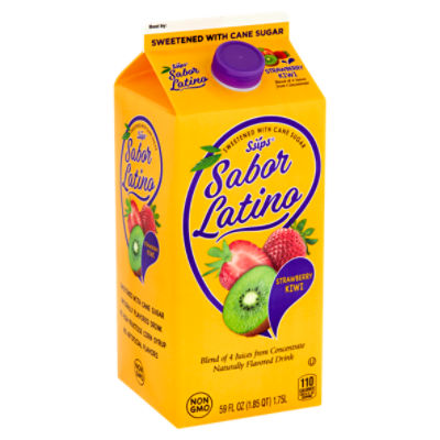 Ssips Sabor Latino Strawberry Kiwi, Naturally Flavored Drink