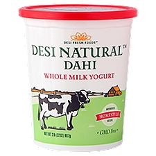 Desi Fresh Foods Desi Natural Dahi Whole Milk Yogurt, 2 lb