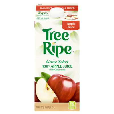 Apple Juice Bottle 10 fl oz - Tree Top