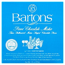 Bartons Parve Chocolate Matzo, 3 count, 10 oz
