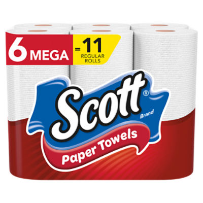 Scott Paper Towels Choose A Sheet Mega Rolls