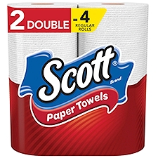 Scott Paper Towels, Choose-A-Sheet - Double Rolls