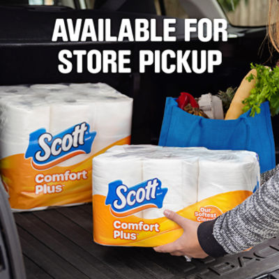 Scott ComfortPlus Toilet Paper Mega Rolls 1 Ply Toilet Tissue - The Fresh  Grocer