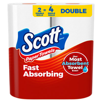 Scott ChooseASheet Paper Towels Double Rolls ShopRite