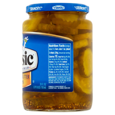 Vlasic Bread Butter Chips Pickles