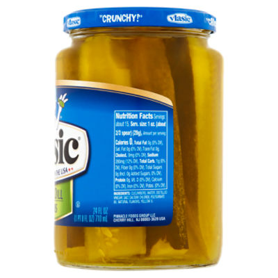 Vlasic Pickles Label