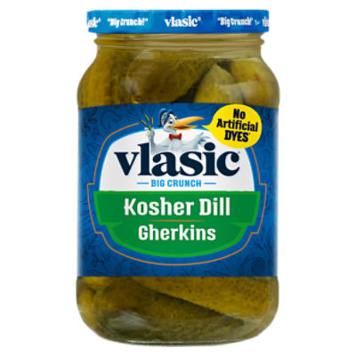 Vlasic Kosher Dill Gherkins, 16 fl oz The Fresh Grocer