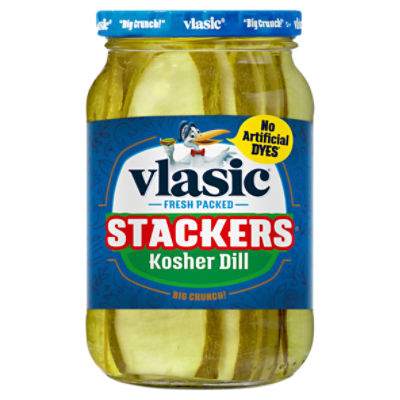 Vlasic Kosher Dill Stackers, 16 fl oz