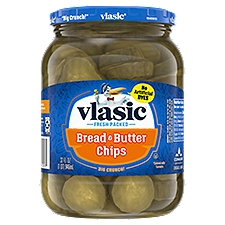 Vlasic Fresh Packed Bread & Butter Chips, 32 fl oz, 32 Fluid ounce