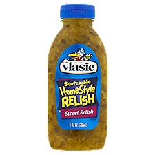 Vlasic Squeezable Homestyle Sweet Relish, 9 fl oz, 9 Fluid ounce