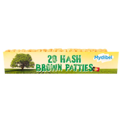 Great Value Seasoned Potato Hash Brown Patties, Shredded, 22.5 oz, 10 Count  Box (Frozen) 