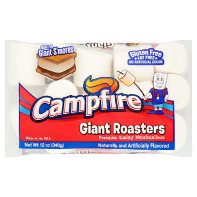 Campfire Giant Roasters Premium Quality Marshmallows, 12 oz ShopRite