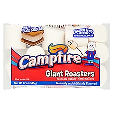 Campfire Giant Roasters Premium Quality, Marshmallows, 12 Ounce