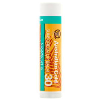 Australian Gold Coconut Sunscreen Lip Balm, SPF 30, 0.15 oz