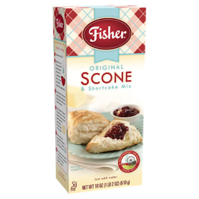 Fisher Original Scone & Shortcake Mix, 18 oz