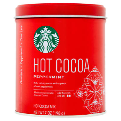 Starbucks Peppermint Hot Cocoa Mix, 7 oz