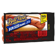 Ball Park Classic Hot Dogs, Bunsize Length, 15 Ounce