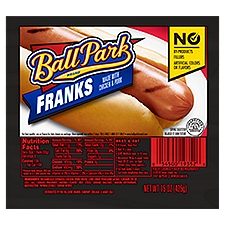 Ball Park Classic Franks Original Length, 15 Ounce
